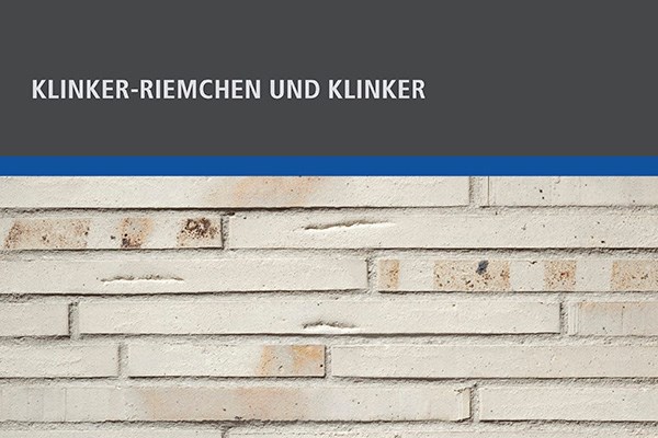 Neue Broschüre: Klinker-Riemchen 2024